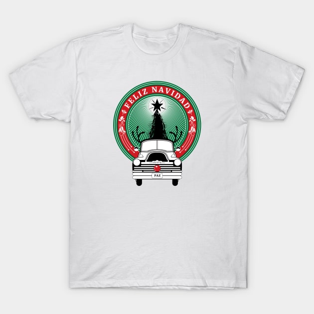 Feliz Navidad! T-Shirt by vjvgraphiks